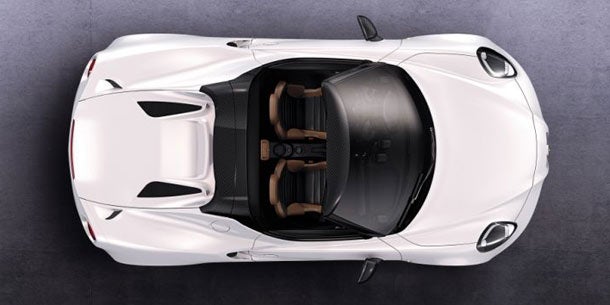 So kommt der Alfa Romeo 4C Spider