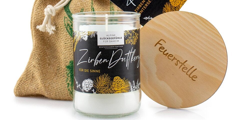 Alpienne Zirbenduftkerze