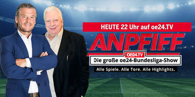 Anpfiff - Die Bundesliga-Show heute auf oe24.TV