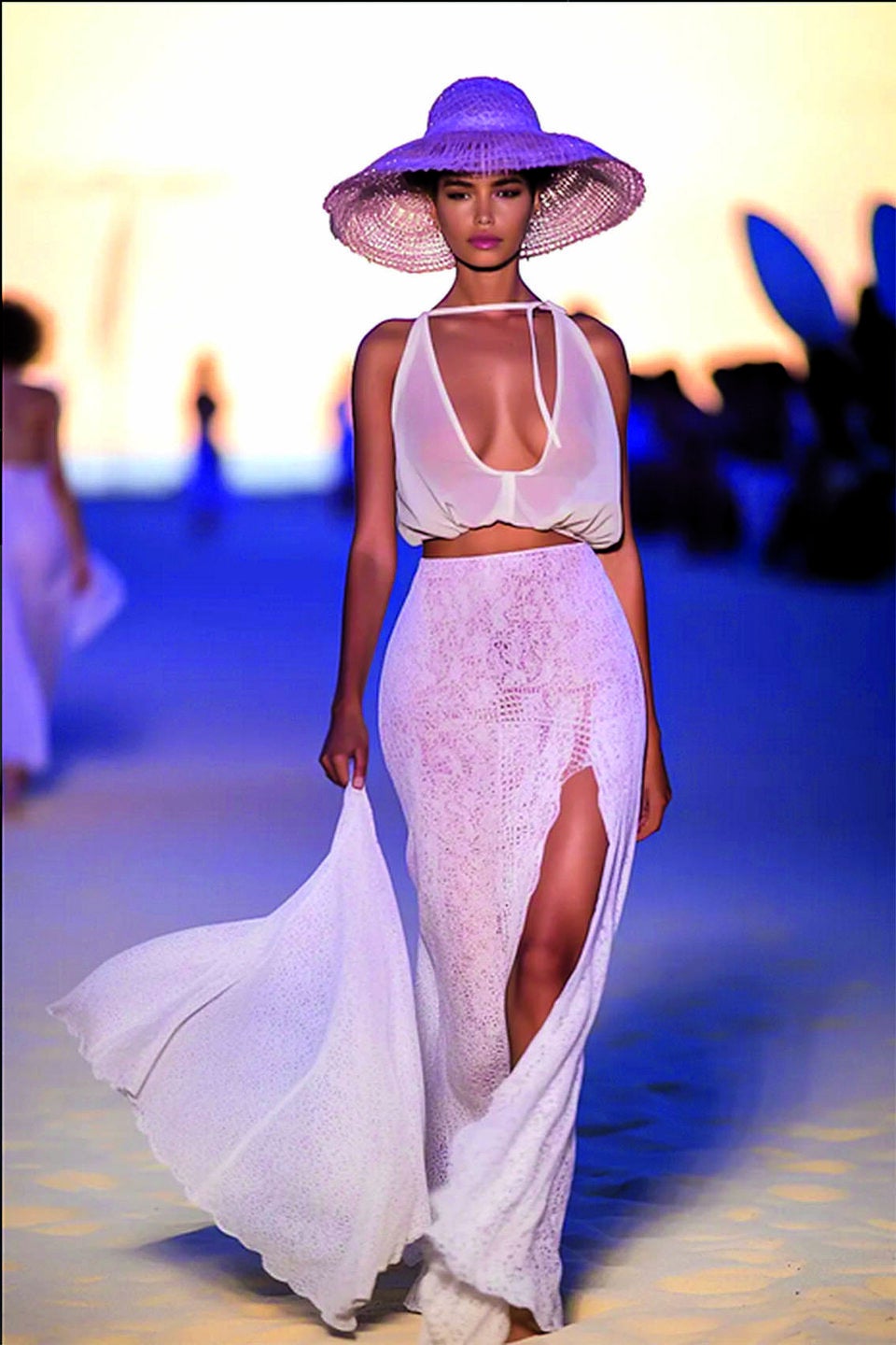 TÄUSCHEND echt sehen Models & Mode aus. Doch die Designs haben noch Fehler.