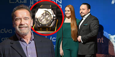 Arnold Schwarzenegger Clemens Hallmann Uhr