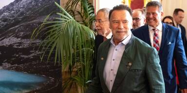 Arnold Schwarzenegger beim "Austrian World Summit"