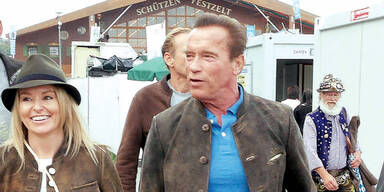 Schwarzenegger auf Blitz-Besuch in Graz