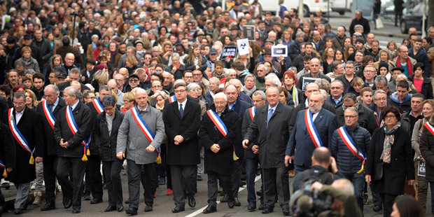 Marsch gegen den Terror in Frankreich