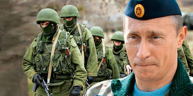 Putin / Soldaten / Krim