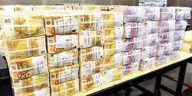Geld Banknoten Geldscheine Euro