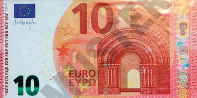 Neue 10 Euro Banknote