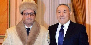 Hollande, Nursultan Nasarbajew