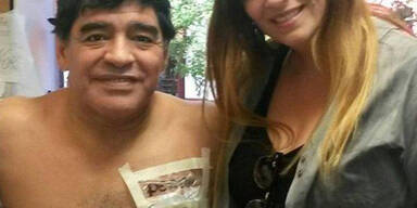 Maradona ließ sich 