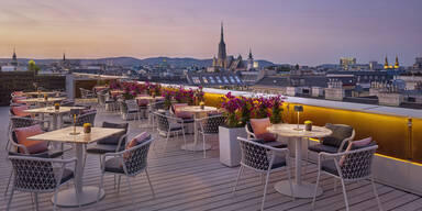 Die schönsten Rooftop-Bars in Wien