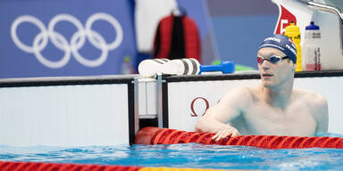 Österreichs Schwimmer Felix Auböck bei den Olympischen Sommerpielen 2020