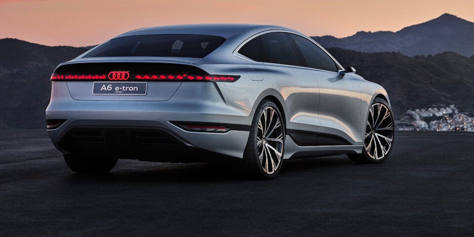 A6 e-tron: Audi zeigt elektrischen A6