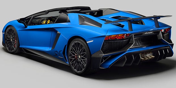 Aventador Superveloce auch als Roadster