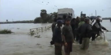 Schwere Überflutungen in Sri Lanka