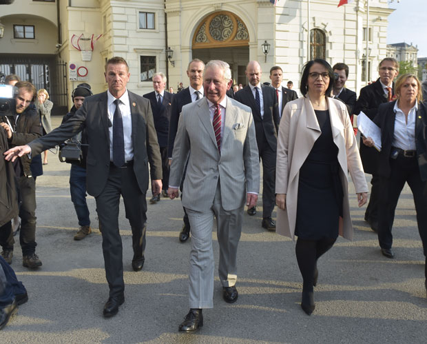 Prinz Charles in Wien