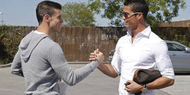 Real: Ronaldo begrüßt Neuzugang Bale