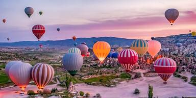Ballon Spektaktel in der Türkei