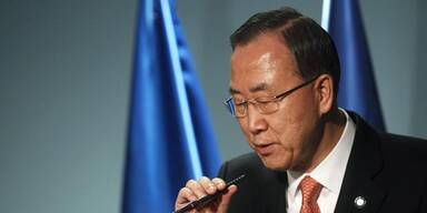 UNO-Generalsekretär Ban "zutiefst besorgt"