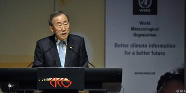 Ban Ki-Moon: "Rasch Fuß vom Gas"