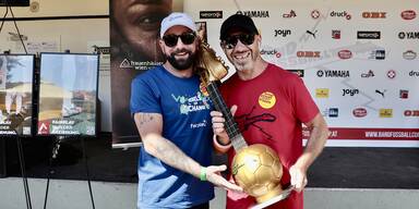 Band Fußball Cup: Seiler ist der Sieger