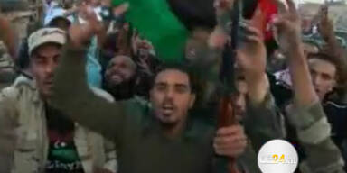 Rebellen feiern Fall der Gaddafi-Hochburg