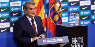 Präsident des FC Barcelona Joan Laporta