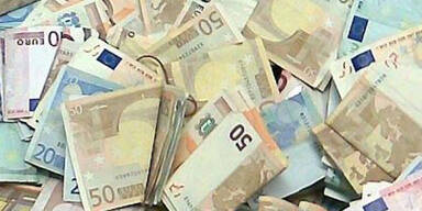 Österreicher schenkten insgesamt 927 Mio. Euro in bar