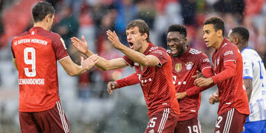 Bayern feiern 5:0-Gala gegen Hertha