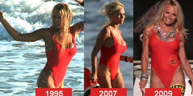 Baywatch - Pamela Anderson im roten Badeanzug