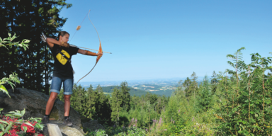 Aktiv im Mühlviertel: Von Bogenschießen bis zum Discgolf