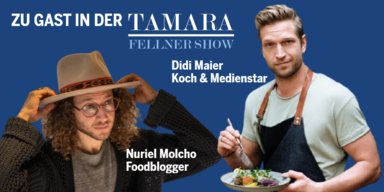 Nuriel Molcho und Didi Maier zu Gast in der Tamara Fellner Show