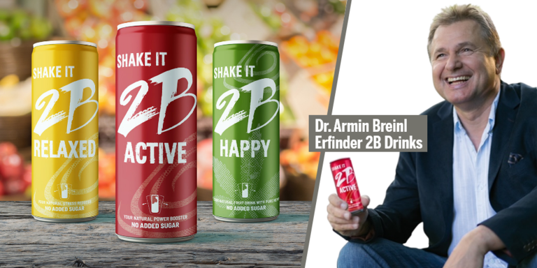 2B Drinks Erfinder Dr. Armin Breinl
