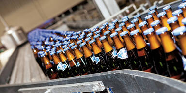 Bier-Mafia stahl in Grazer Brauerei 1,6 Mio. Flaschen