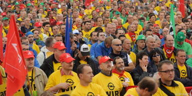 Bis zu 5.000 Teilnehmer bei Opel-Demonstration