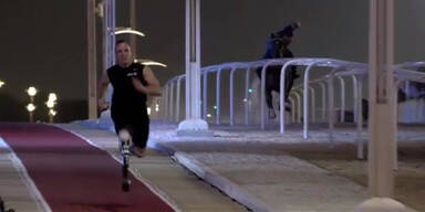 "Blade Runner" Pistorius schneller als Pferd
