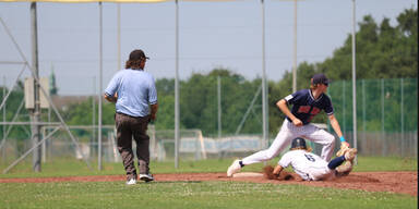 Baseballspiel Schwechat Blue Bats gegen Dornbirn Indians