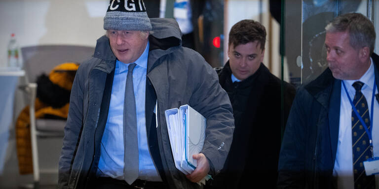 Ex-Premier Boris Johnson