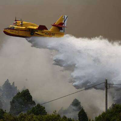 Waldbrand in La Palma