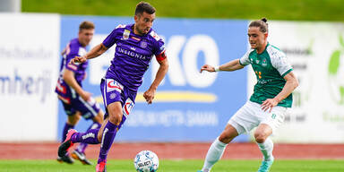 Markus Suttner (Austria Wien) in der Conference-League-Quali gegen Breidablik