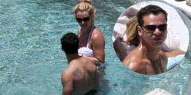 Britney Spears bandelt mit ihrem Bodyguard an