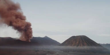 Naturschauspiel: Vulkan Bromo auf Java