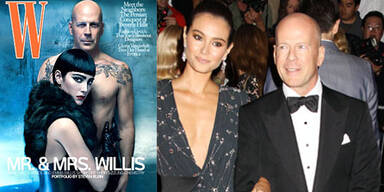 Bruce Willis & seine Emma als SM-Pärchen