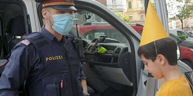 10-jähriger Bub Polizei Wien