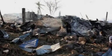 Burma: 17 Tote bei Lagerhaus Explosion