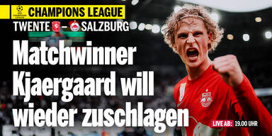 Salzburg in Enschede-Festung gefordert