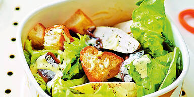 Caesar Salad mit Huhn