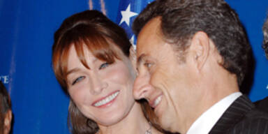 Erster Hochzeitstag im Hause Sarkozy