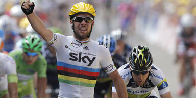 Cavendish holt zweiten Etappen-Sieg