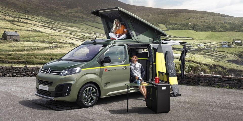 Citroen: Van für Surfer & neuer E-Mehari