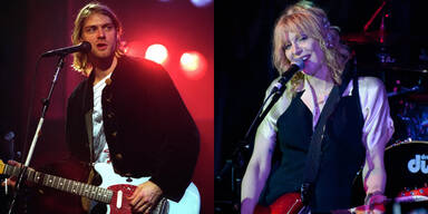 Kurt Cobain und Courtney Love